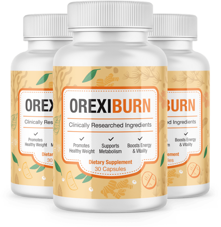 OrexiBurn 90 day supply, 3 bottles