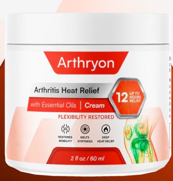 Arthryon Heat Relief Cream, 2 fl oz jar