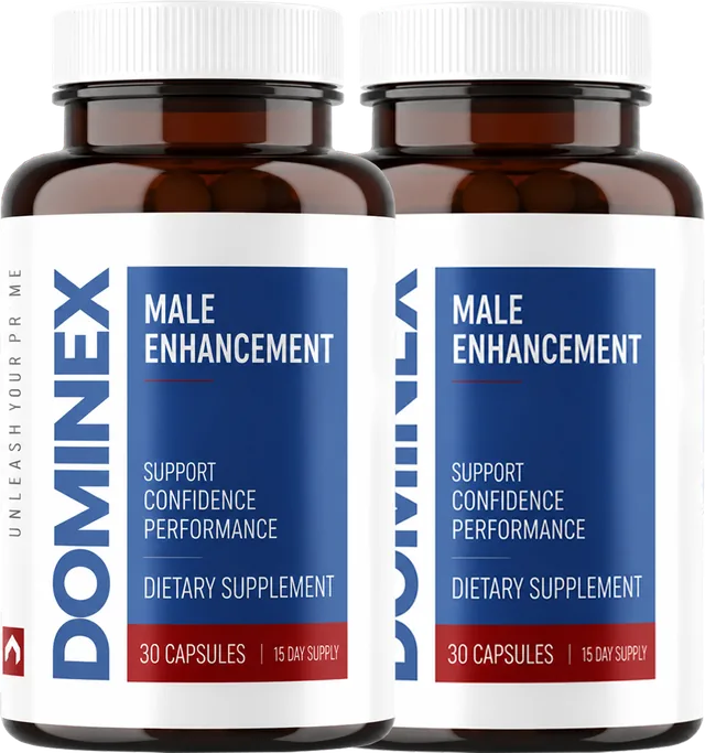 Dominex dietary supplement, two bottle package