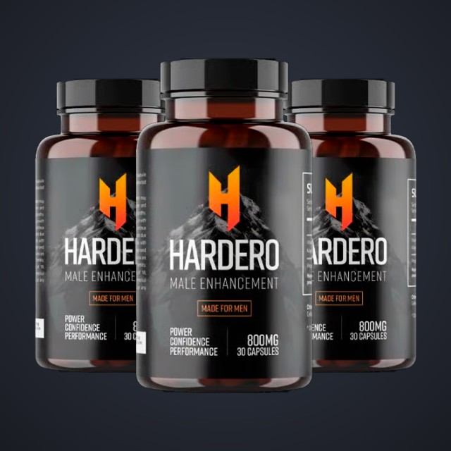 Hardero Male Enhancement, 800 mg, 30 capsules per bottle