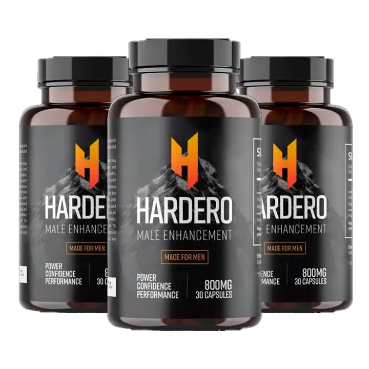 Hardero male support capsules bottle